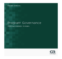 Program governance. ITSM implementation strategies