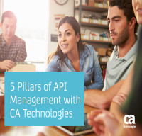 5 Pillars of API management with CA Technologies