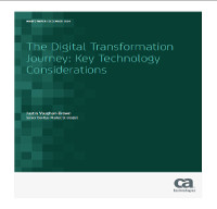 The digital transformation journey: Key technology considerations