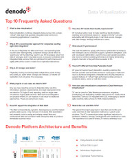 Top 10 Frequently Asked Questions about Data Virtualization